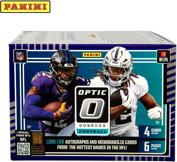 2025 Panini Donruss Optic Football Blaster Box (Purple Shock)