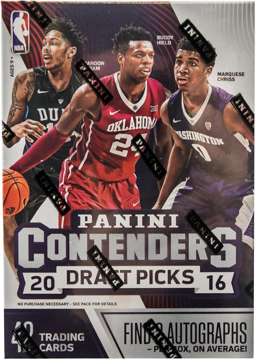 2016-17 Contenders Basketball Trading Cards NBA Unopened Sealed Box-2 Autos