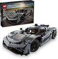 LEGO Technic Koenigsegg Jesko Absolut Grey Hypercar Sports Car Building Set for Boys and Girls Vehicle Racing for Kids Buildable Model Kit Sport Car Toy Motor Enthusiasts’ Gift 42173
