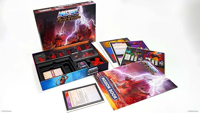 Masters of The Universe Spell of Separation Expansion Set for use with Fields of Eternia Core Board Game Ages 14+ 1-6 Players