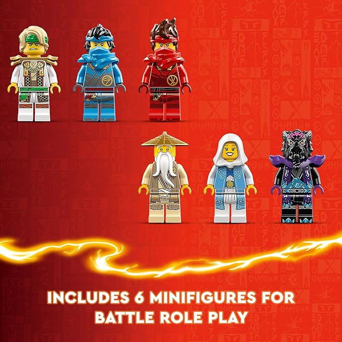 LEGO NINJAGO Dragon Stone Shrine - Build and Display Ninja Toy with 6 Action Figures - Advanced Building Set for Boys and Girls Ages 13+ - Gift Idea for Christmas - 71819