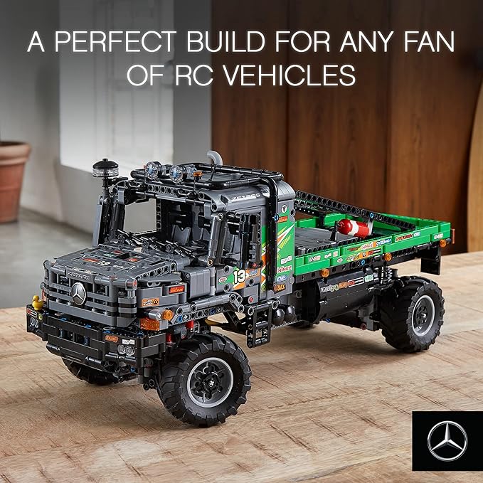 LEGO Technic App-Controlled 4x4 Mercedes-Benz Zetros Trial Truck 42129 Building Toy Set for Kids Boys and Girls Ages 12+ (2129 Pieces)