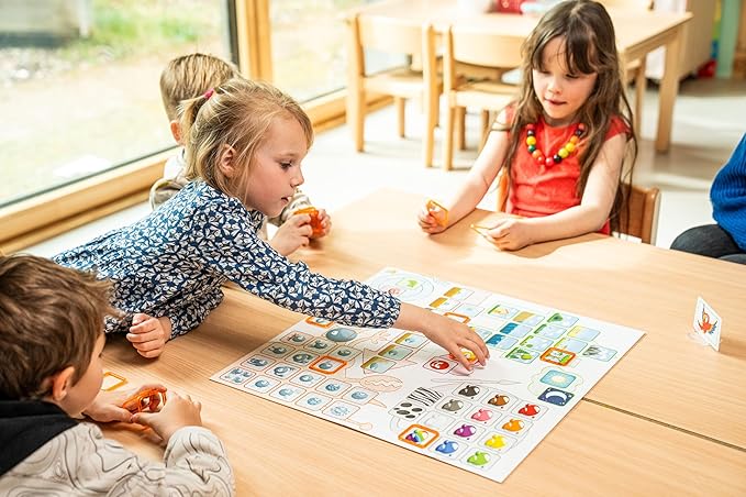 Concept Kids Animals - Cooperative Animal Guessing Game for Children! Fun Family Board Game for Kids &amp Adults Ages 4+ 2-12 Players 20 Minute Playtime Made by Repos Production