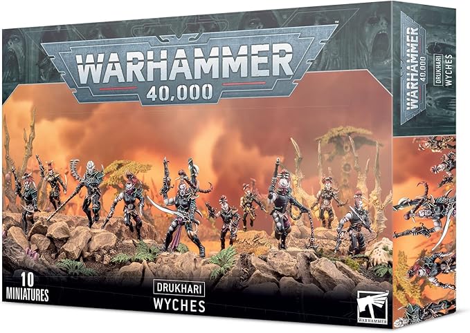 Games Workshop Warhammer 40000 Dark Eldar Wyches Miniatures