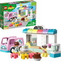 LEGO DUPLO Town Bakery 10928 Educational Play Café Toy for Toddlers Great Gift for Kids Ages 2 and Over (46 Pieces)