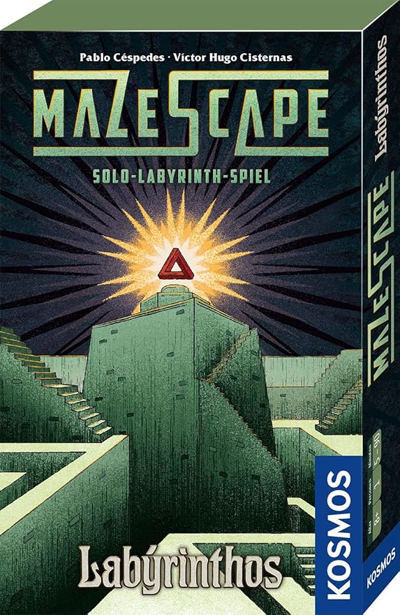 Kosmos 693220 Mazescape Labýrinthos Solo Maze Game Puzzle Game Solo Game Brain Jogging Labyrinth Game Labyrinthos German
