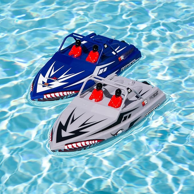 Pro Boat Sprintjet 9 Self-Righting Deep-V Jet Boat Brushed RTR Ready to Run Blue PRB08045T2