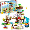 Lego DUPLO 3in1 Tree House 10993 Creative Building Toy for Toddlers Includes 8 Figures for Teaching Social Skills Playing Together and Group Play Great Birthday Gift for Kids