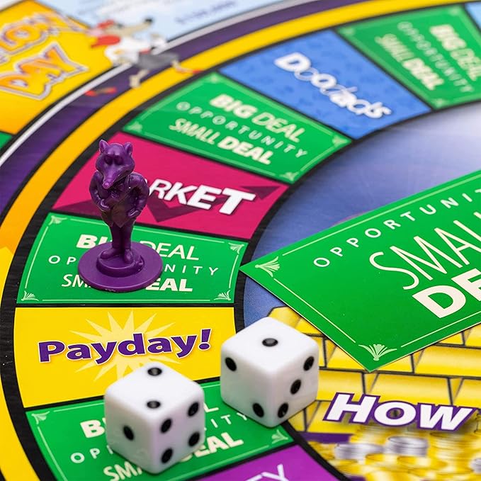Rich Dad CASHFLOW Board Game Educational Business &amp Finance Literacy Game Ages 14 &amp Up - Financial Learning Games for Kids Teens Adults and Family