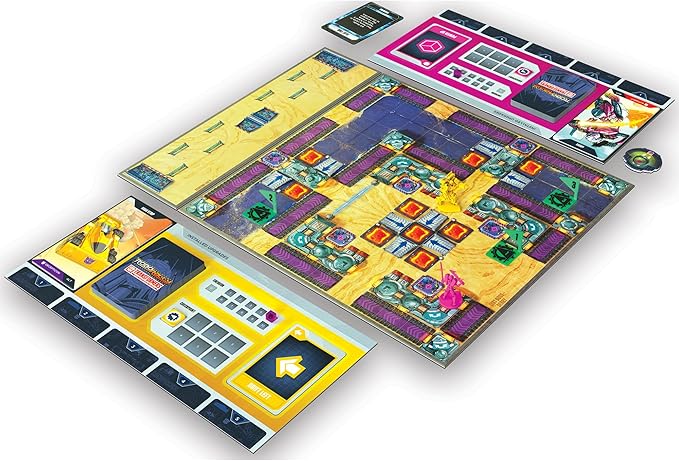 Renegade Game Studios Robo Rally Transformers Racing Board Game - 2-4 Players Ages 14+ Strategic Gameplay
