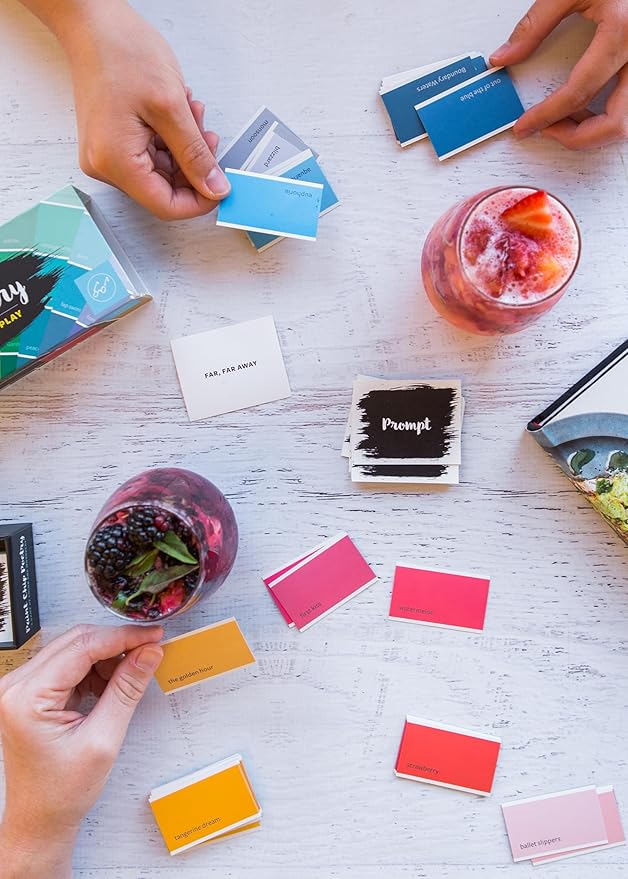Paint Chip Poetry: A Game of Color and Wordplay (Poetry Game Unique Poem Gift for Teachers)