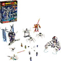 LEGO Monkie Kid The Bone Demon 80028 Creative Toy Building Kit Awesome Play-as-You-Build Set for Kids (1375 Pieces)