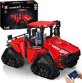 Mould King 18020 Tractor Building Set Remote Control Crawler Tractors Toy with 4 Motors Buildabe Farm Vehicle to Play Construction Car Model for Adults Ideal Gifts (1698 Pieces)