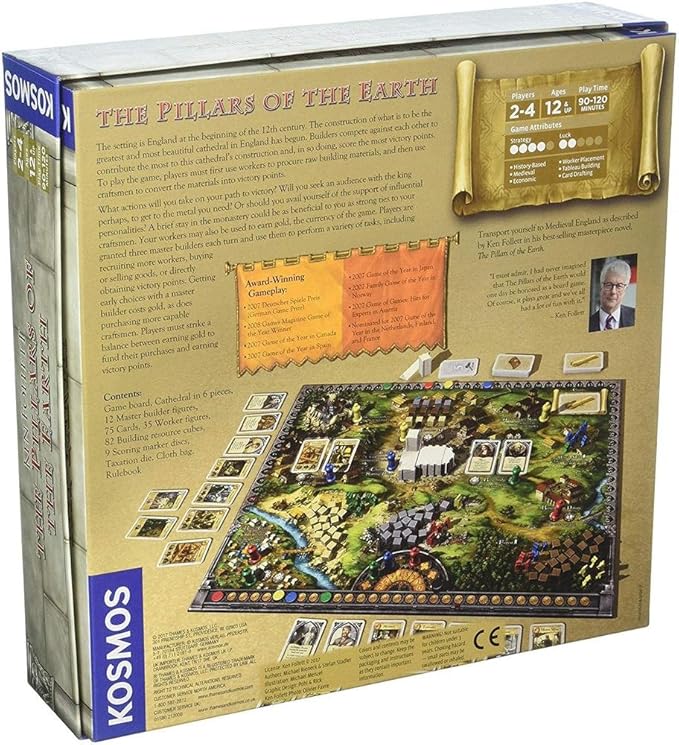 Thames &amp Kosmos Kingsbridge The Pillars of The Earth: The Game