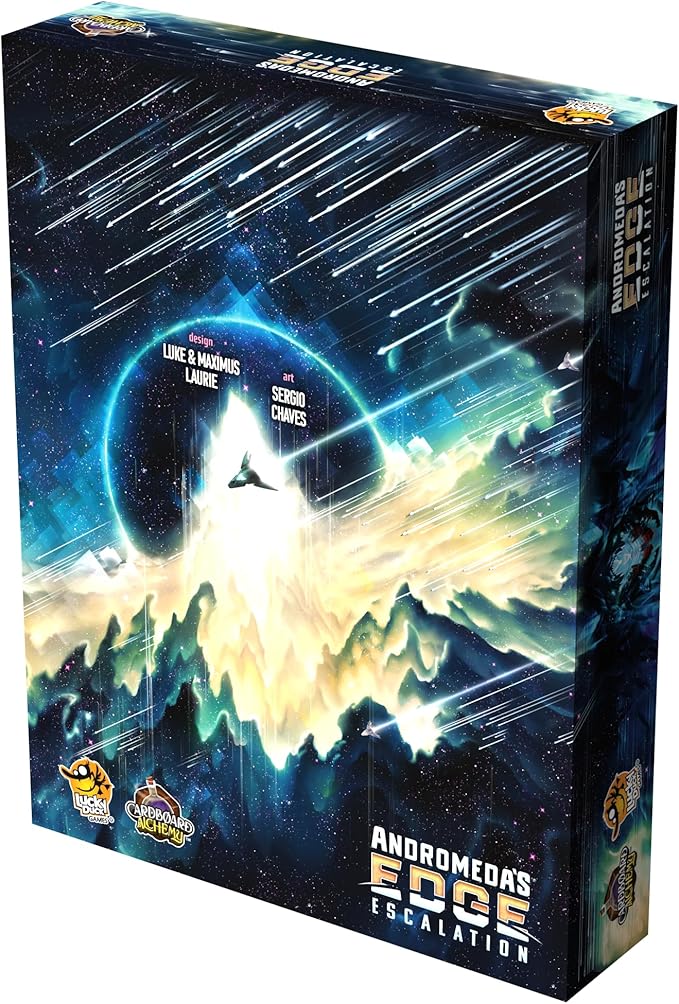 Lucky Duck Games Andromeda's Edge Escalation Expansion | Strategy Game Includes Additional Player Factions and Modules | 1-5 Players Ages 14+ | Duration 40-200 Minutes