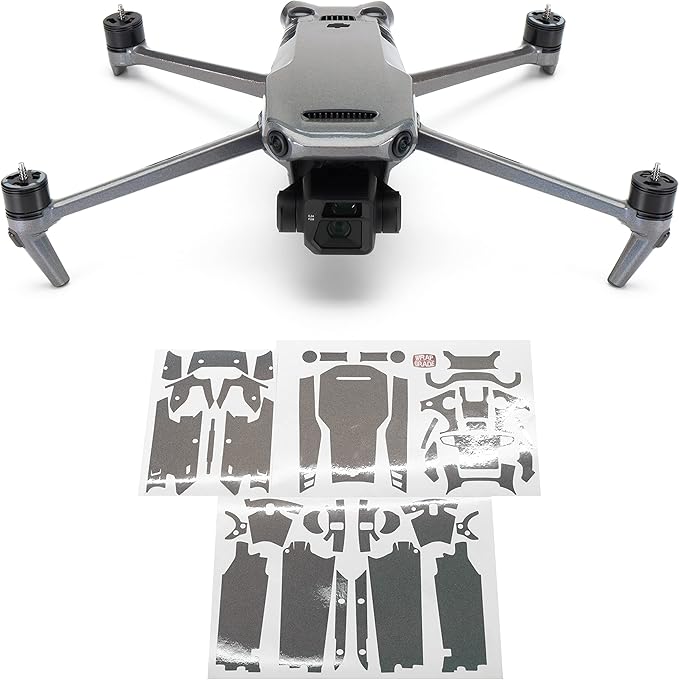 WRAPGRADE Full Skin Stickers for DJI Mavic 3 / Mavic 3 Classic (Coloration-X)