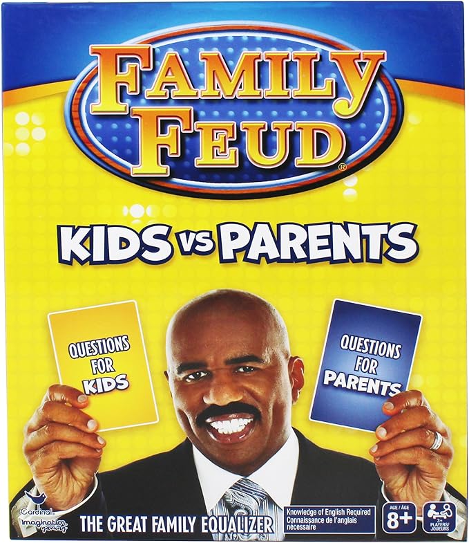 Steve Harvey Family Feud Kids Vs Parents Edition Family Party Game Ages 8 and up