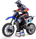 Losi RC Motorcycle Promoto-MX 1/4 Motorcycle Ready-to-Run Battery and Charger Not Included ClubMX LOS06000T2 Blue