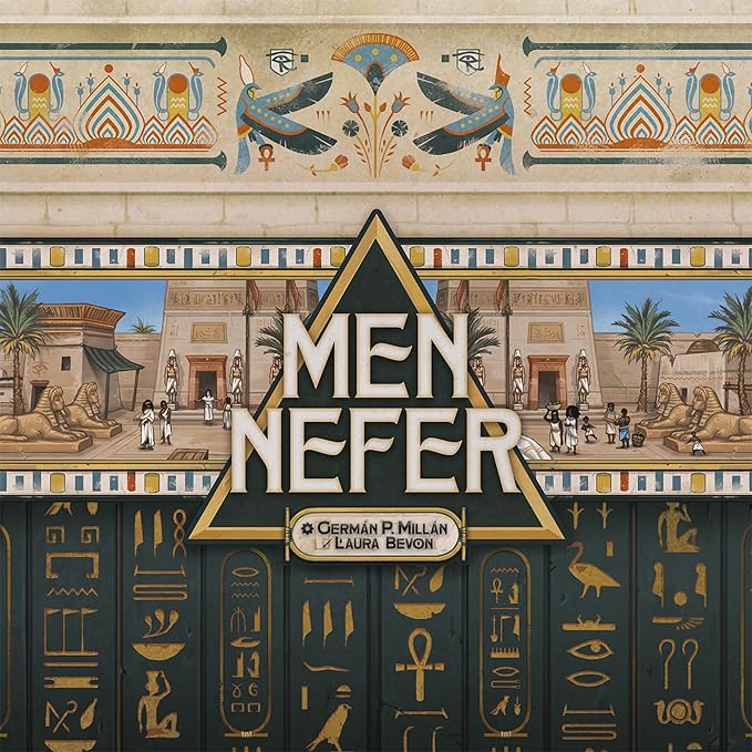 Men-Nefer Board Game - Journey Through Ancient Egypt! Worker Placement Strategy Game Fun Family Game for Teens &amp Adults Ages 14+ 1-4 Players 60-120 Minute Playtime