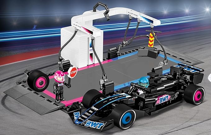 COBI BWT Alpine F1 Pit Stop Building Set 477 Pieces