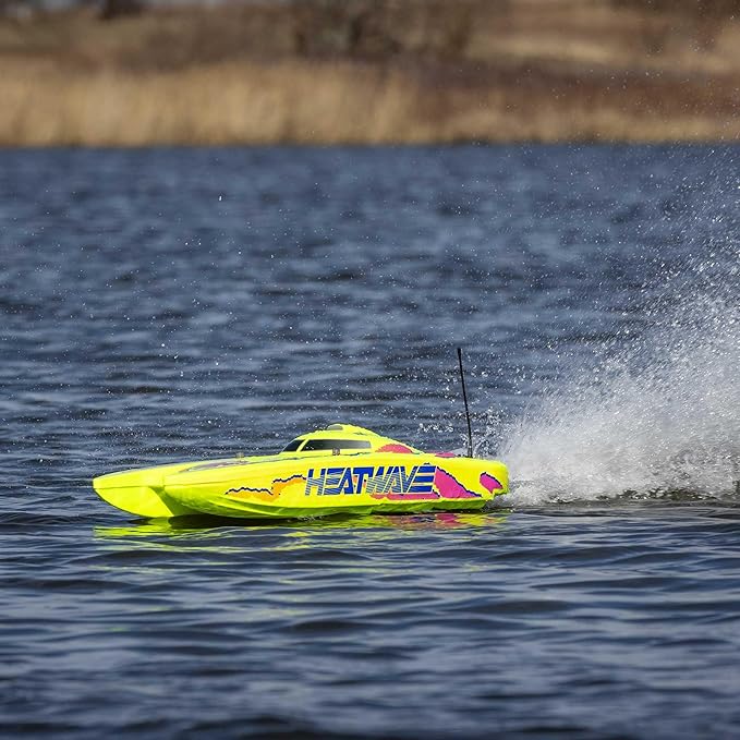 Pro Boat Blackjack 24 V2 Catamaran Brushless Heat Wave Visual RTR PRB08049T1