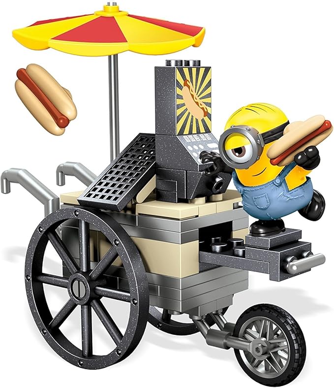 Minions Toys Mega Bloks Minion Movie Flying Hot Dogs
