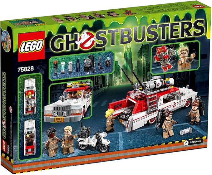 LEGO Ghostbusters Ecto-1 &amp 2 75828 Building Kit (556 Piece)