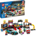LEGO City Custom Car Garage 60389 Toy Garage Building Set with 2 Customizable Cars and Car Accessories Pretend Play Mechanic Toy with 4 Minifigures Gift Idea for Christmas for 6 Year Old Kids
