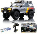 FMS RC Crawler 1/10 FCX10 Land Cruiser LC80 RS Toyota Licensed 4WD 2.4Ghz RC Rock Truck Hobby Grade RC Model Climbing Car Remote Control Car Off Road Vehicle for Adults FMS11042RSGY
