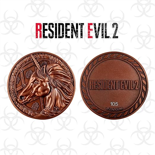 Fanattik Resident Evil 2 Limited Edition Replica Unicorn Medallion