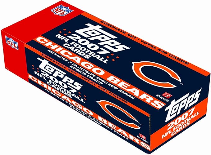 Chicago Bears 2007 Topps NFL Factory Team Sets