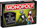 Monopoly Disney Nightmare Before Christmas Board Game | Collectible Monopoly Tim Burton Nightmare Before Christmas Movie | Collectible Monopoly Tokens