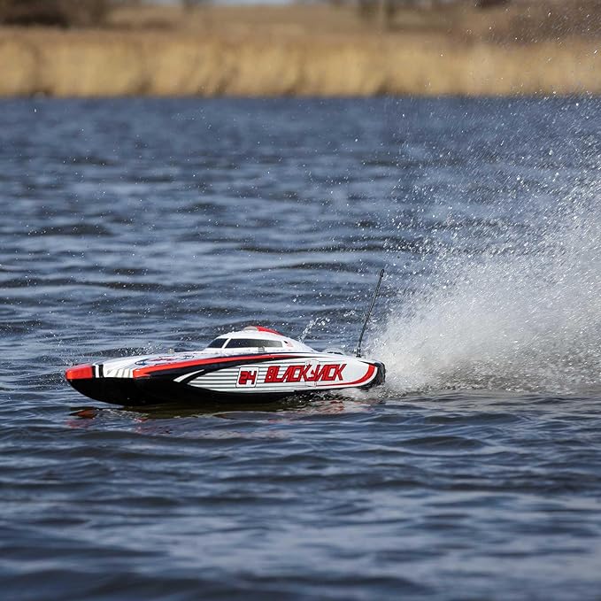Pro Boat Blackjack 24 V2 Catamaran Brushless Vegas Offshore RTR PRB08049T2