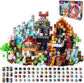 450 PCS Magnetic Building Blocks Set - Big STEM &amp Sensory Toy for Kids - Stacking Magnets - Instruction Book &amp Fabric Storage Bag - Shared Play Toy for Siblings &amp Friends