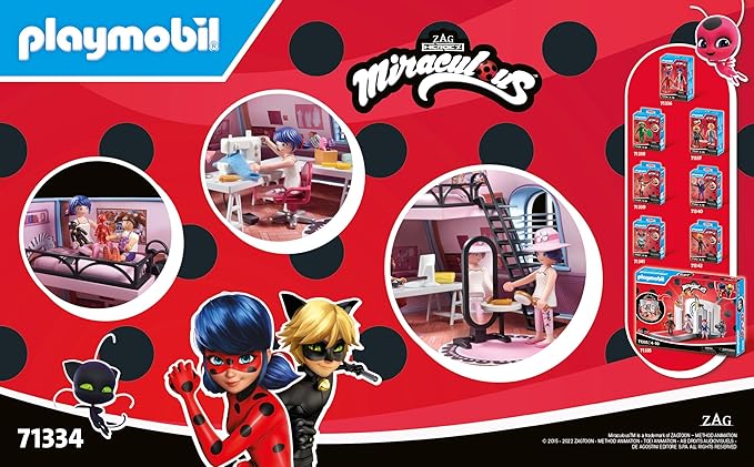 Playmobil Miraculous: Marinette's Loft