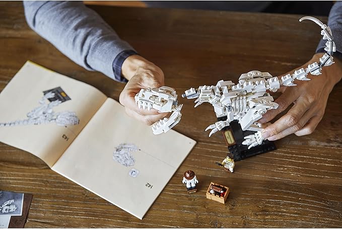 Lego Ideas Dinosaur Fossils Collector's Model 21320 Natural History Museum DisplayBuilding Toy