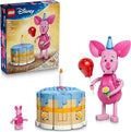 LEGO Disney Piglet's Birthday Fun Building Toy - Winnie The Pooh Toy for Girls &amp Boys Ages 9+ - Gift for Birthdays - Kids Room Decor - 43305