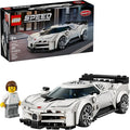 LEGO Speed Champions Bugatti Centodieci Hyper Sports Car Toy - Model Kit &amp Pretend Play Toy for Boys &amp Girls Ages 9+ - Italian Model Car Kit for Racing Fans - Gift Idea for Birthdays - 77240