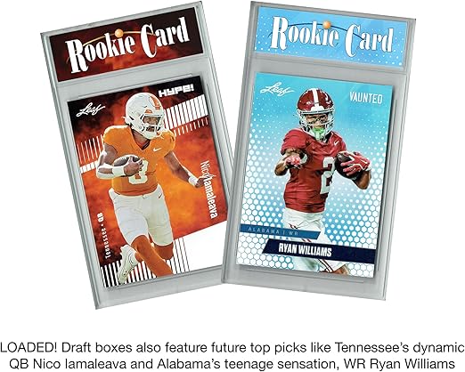 LOADED! 2025 Football Draft Collector's Box: 4 Certified Mint+ Rookie Cards - Cam Ward Ashton Jeanty Travis Hunter Tetaroia McMillan Jayden Daniels &amp More