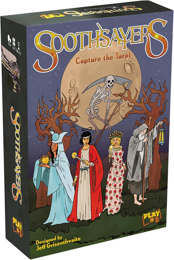 Soothsayers Board Game – Capture The Tarot Strategy Game for Ages 12 and Up 2 to 5 Players 30–60 Minute Playtime