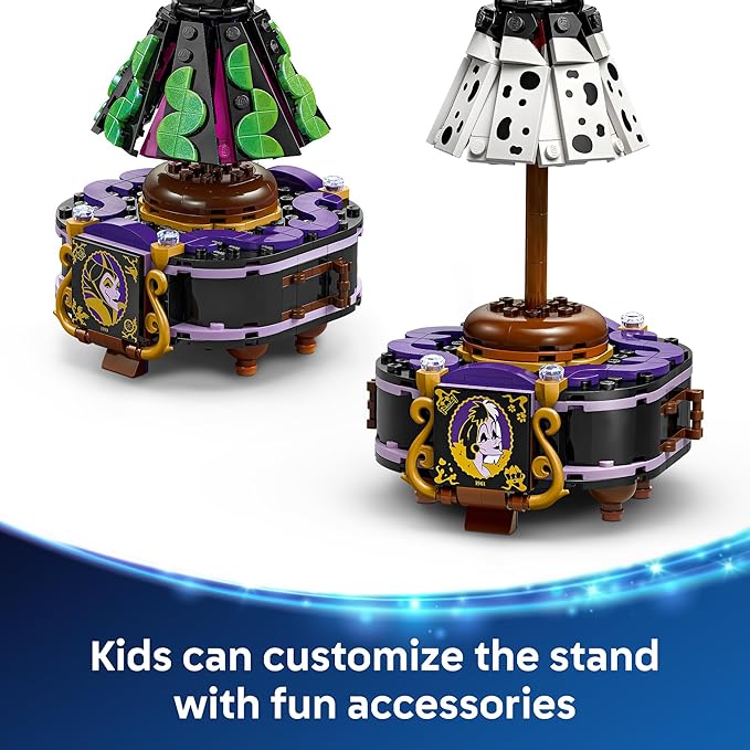 LEGO Disney Villains Maleficent’s and Cruella De Vil’s Dresses Kids Toy - Fashion Building Toy for Girls and Boys Ages 9+ - Gift Idea for Birthdays Holidays &amp Disney Fans - 43262