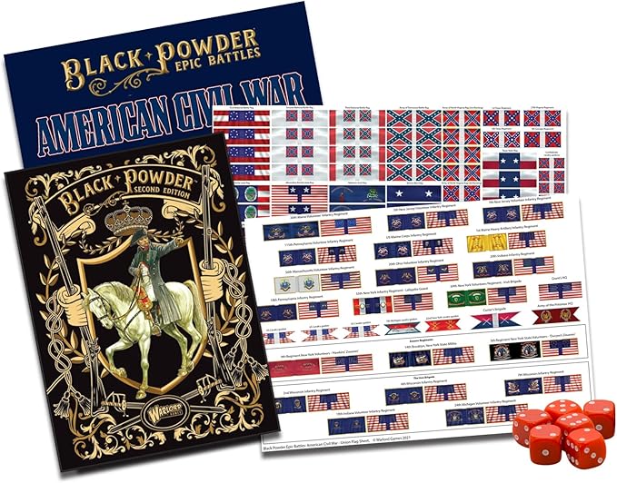Black Powder Epic Battles American Civil War Battle of Gettysburg Set Military Table Top Wargaming Plastic Model Kit 312004003
