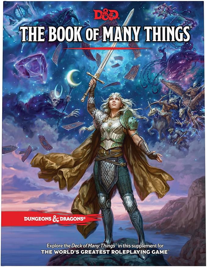 Dungeons &amp Dragons The Deck of Many Things - Includes The Book of Many Things