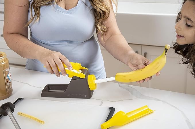 Banana Loca® Kitchen Gadget - Core &amp Fill A Banana While Still In Its Peel