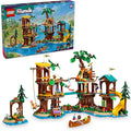 LEGO Friends Adventure Camp Tree House Building Toy - Pretend Play Toy Figures &amp Playsets for Girls &amp Boys Ages 8+ Years - with 5 Mini Dolls &amp 5 Animal Figures - Gifts for Kids - 42631