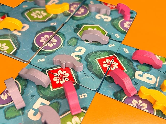 Manatee Sanctuary: Seacow Edition Board Game - Strategic Tableau Building and Drafting Game for Adults and Kids 11+ 1-6 Players