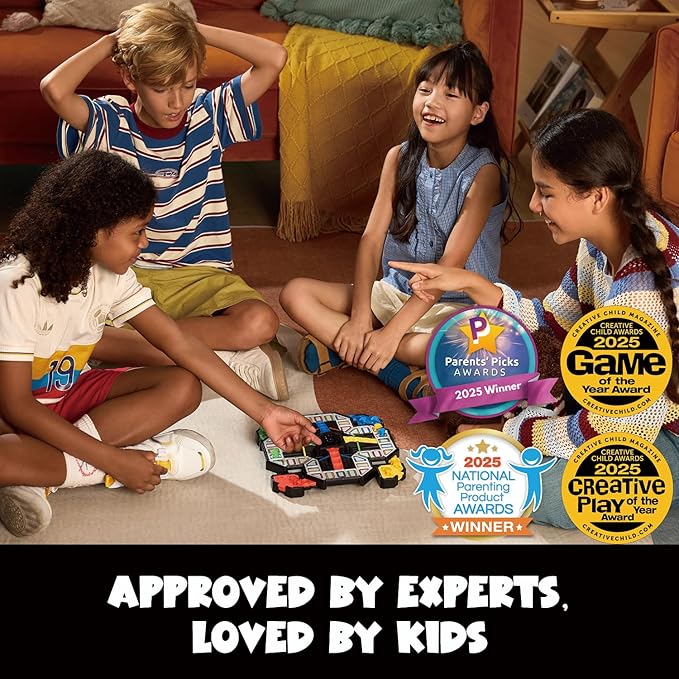 GiiKER Super Ludo Board Games Kids Games for 2-4 Players Family Party Games for Kids and AdultsToys for Ages 6 and Up Birthdays Gift for Boys and Girls