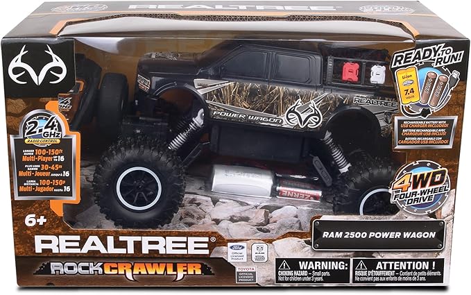NKOK Ready to Run Realtree R/C Ram 2500 Power Wagon Rock Crawler
