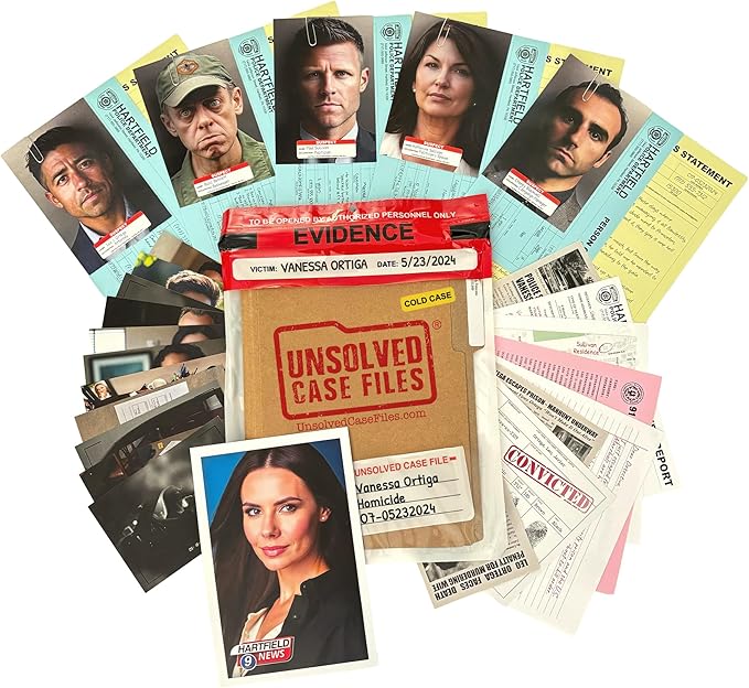Unsolved Case Files | Ortiga Vanessa - Cold Case Murder Mystery Game - Can You Solve The Crime?
