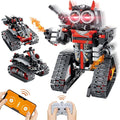 Remote Control Robot Building Kit for Boys 6-12 3-in-1 STEM Remote &amp APP Controlled Coding Gear Robot/Tank/RC Car 419 Pcs Science Learning Educational Building Blocks Toy Set Gift for Kids